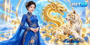 Rồng và hổ vàng trong không gian xanh của BET88