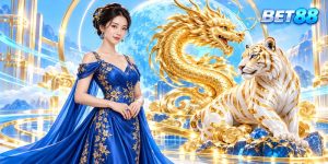 Rồng và hổ vàng trong không gian xanh của BET88